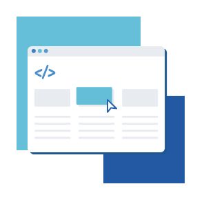 Illustration of Front End Developer