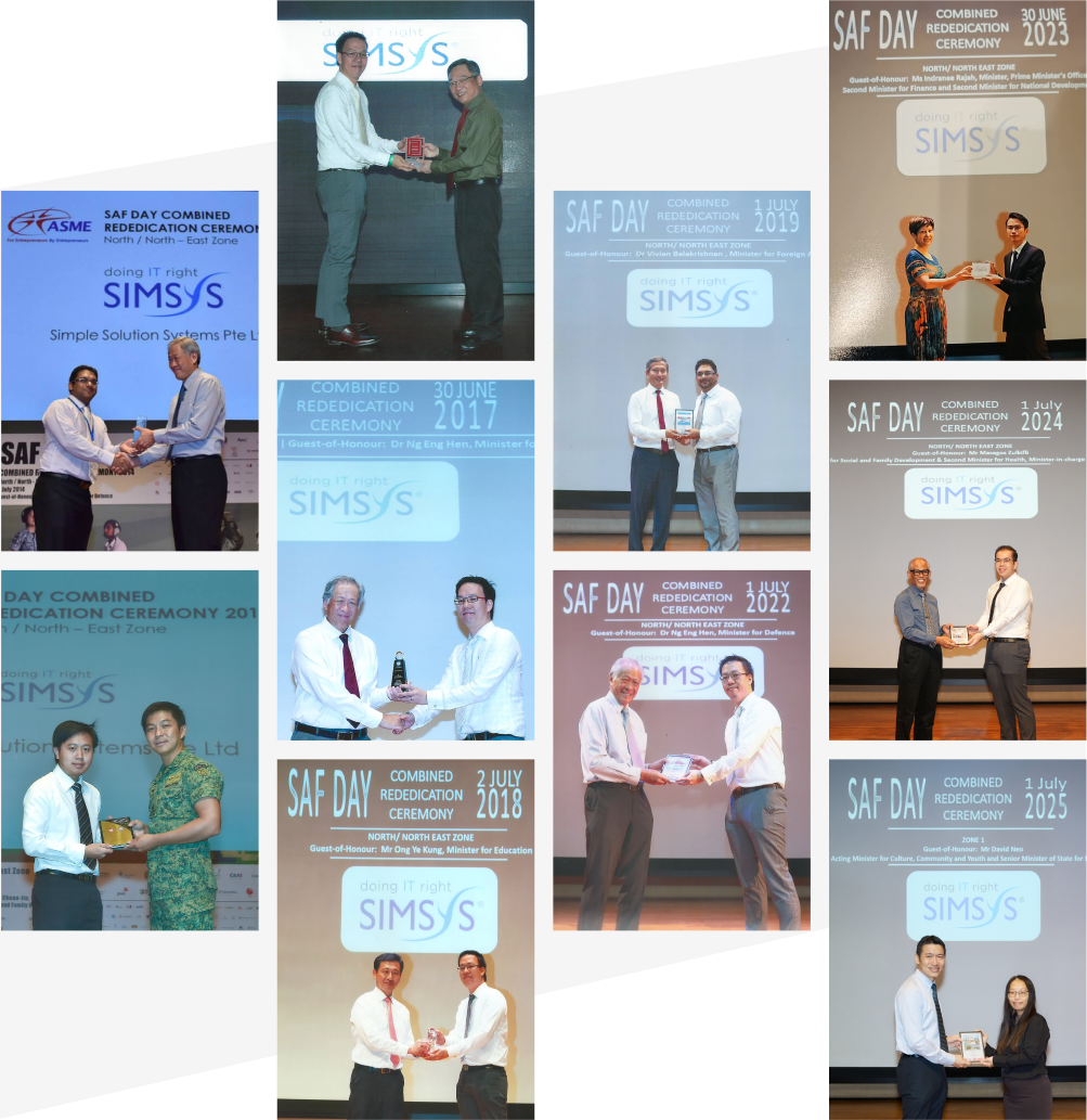 Montage of SAF Day